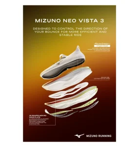 Mizuno Neo Vista 3 futócipő középtalp