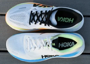 HOKA Clifton 11 vs Clifton Pro felsőrész