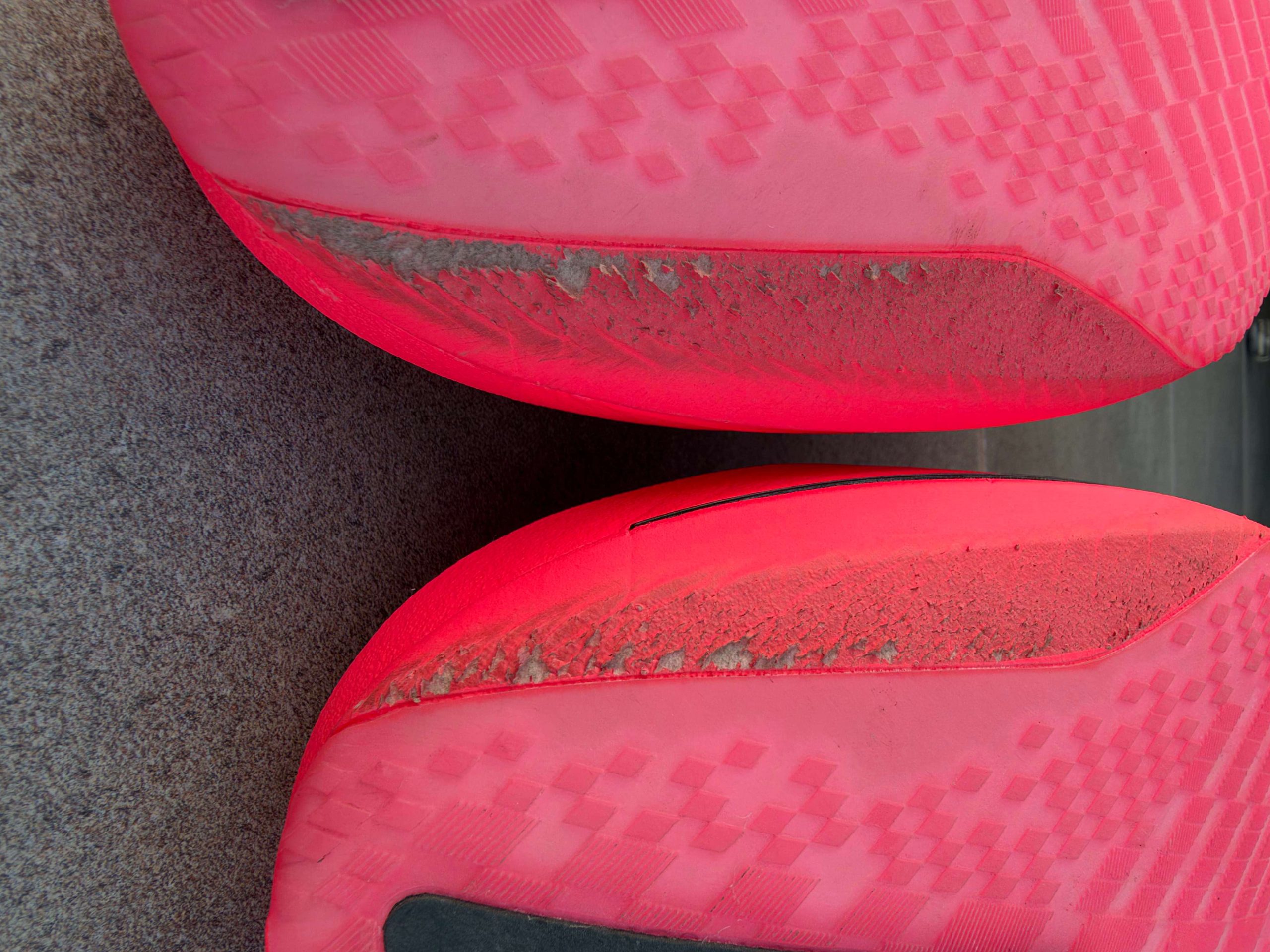 Adidas Adizero Adios Pro 5 futócipő kopás