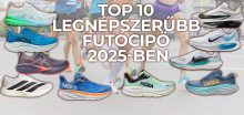 Top 10 legnépszerűbb futócipő 2025-ben